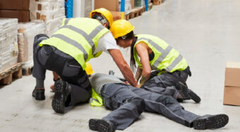 first aid in the workplace course UK